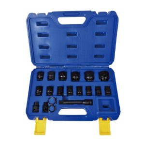 17-Piece 12.5mm Drive Impact Socket Set