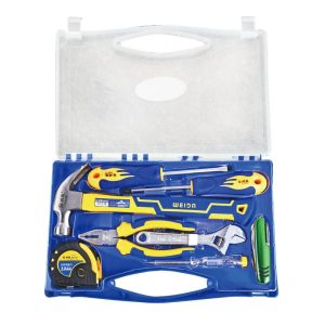 8 piece home repair tool kit household tool set