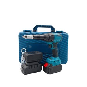 21V Cordless Automatic Rivet Gun Industrial Power Tool