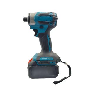 21V Cordless Impact Wrench with 173 Ring LED Light, 180N.m High Torque