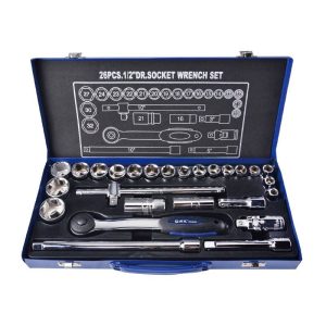 26-Piece 12.5mm Drive Metric Socket Set