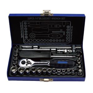 33-Piece 6.3mm Drive Metric Socket Set