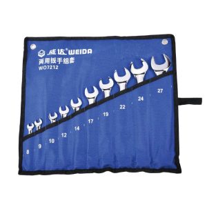 Chrome Plated Combination Wrench Set