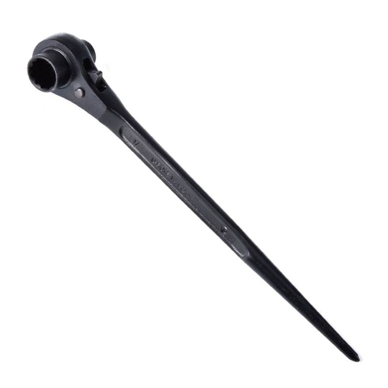 Double-End Tapered Tail Ratchet Wrench (Phosphated)