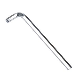 Long Reach Flat Head Hex Key Wrench, Cr-V Steel Hardened, Extended Arm for Deep Access