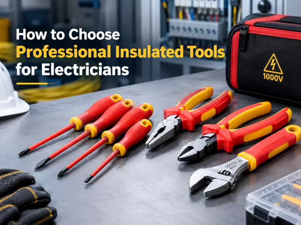 Professional Insulated Tools for Electricians
