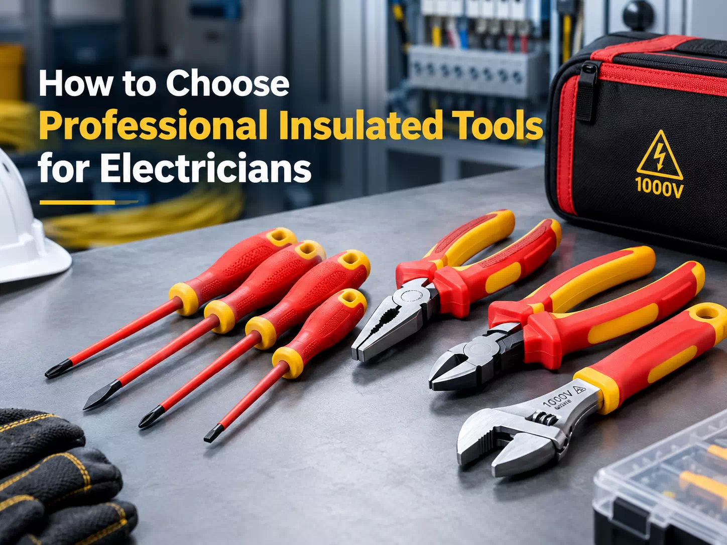 Professional Insulated Tools for Electricians